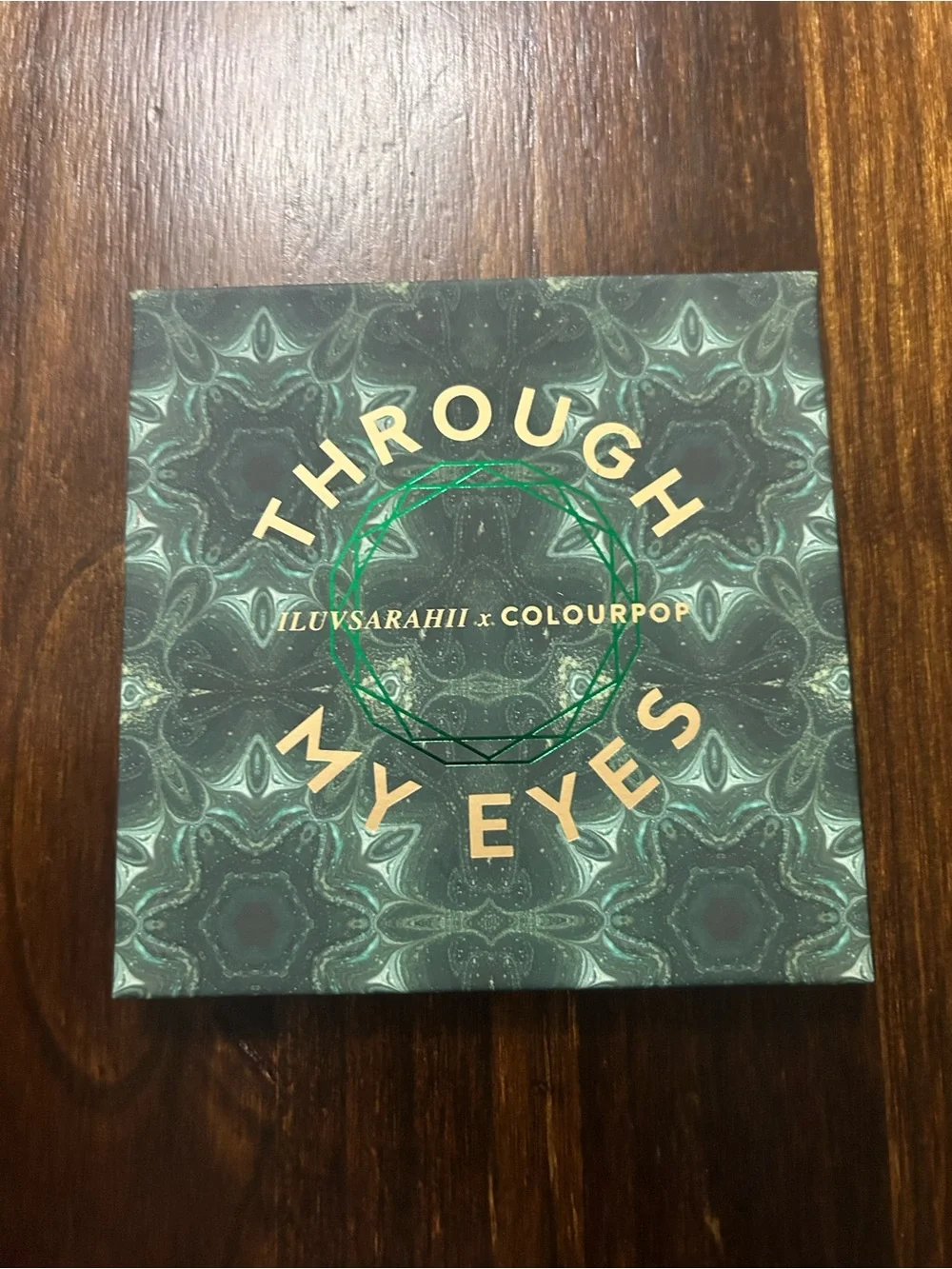 Colourpop Through My Eyes Eyeshadow Palette - Green & Gold